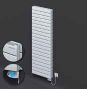 Radiva Tip 21H Elektrikli Çelik Dekoratif Radyatör 1476x500 Beyaz (Musa Termostat) 1500W - 221H14760500B1PE3150 - Elektrikli Radyatör