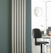 Radiva Vulkan Paslanmaz Çelik Dekoratif Radyatör 1500x585 - 2VUL15000585P1SM1 - İthal Dekoratif Radyatör