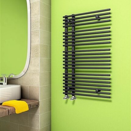 Radiva Zanzibar Dekoratif Havlupan 600x1000 Antrasit - 1ZAN06001000B2TS - Dekoratif Havlupan