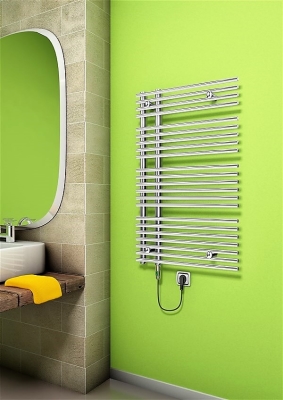 Radiva Zanzibar Elektrikli Havlupan 300 Watt 600x1000 Krom (On/Off Düğmeli)