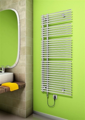 Radiva Zanzibar Elektrikli Havlupan 600 Watt 600x1493 Krom (On/Off Düğmeli) - 1ZAN06001493K1PE1060 - Elektrikli Havlupan