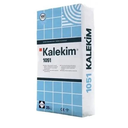 Kalekim 1051 25 kg Gri Seramik Yapıştırma Harcı - 6000002512 - Seramik Yapıştırıcı, Yapı Kimyasalları