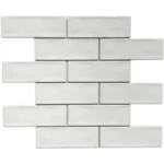 Pukka Tile Beyaz 2x6 Brick Porselen Mozaik - Beyaz-2x6-Brick - Porselen Mozaik