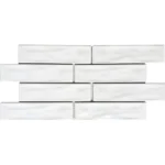 Pukka Tile Beyaz Artisan Brick Porselen Mozaik - Beyaz-Artisan-Brick - Porselen Mozaik