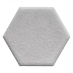 Pukka Tile Beyaz HexagonPorselen Mozaik