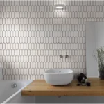 Pukka Tile Beyaz Small Picket Porselen Mozaik - Beyaz-Small-Picket - Porselen Mozaik - 1