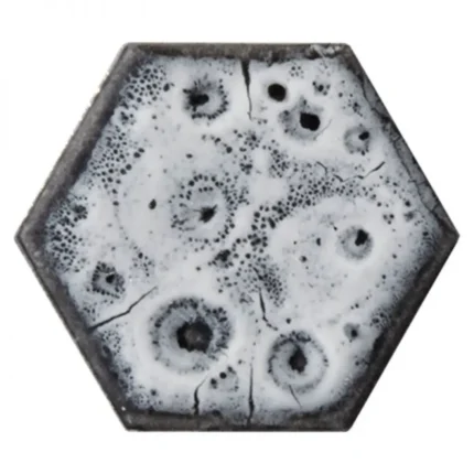 Pukka Tile Black HexagonPorselen Mozaik - Black-Hexagon - Porselen Mozaik