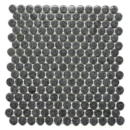 Pukka Tile Drop 02Glossy Penny Round Porselen Mozaik - Drop-02Glossy-Penny-Round - Porselen Mozaik