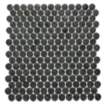 Pukka Tile Drop 03Glossy Penny Round Porselen Mozaik - Drop-03Glossy-Penny-Round - Porselen Mozaik