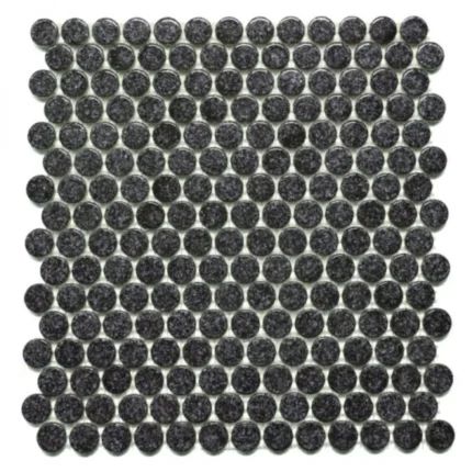 Pukka Tile Drop 03Glossy Penny Round Porselen Mozaik - Drop-03Glossy-Penny-Round - Porselen Mozaik