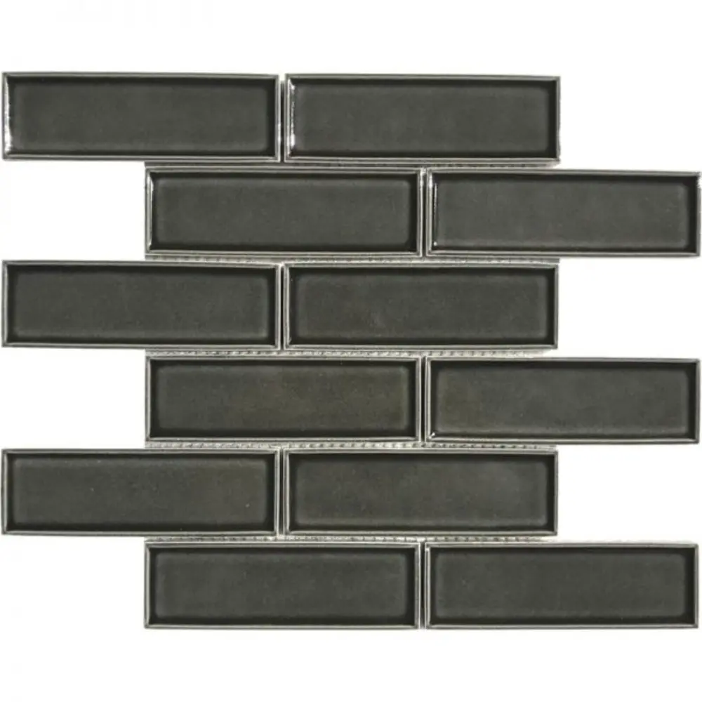 Pukka Tile Duman Grisi 2x6 Bevelled Brick Porselen Mozaik Pukka Tile Duman Grisi 2x6 Bevelled Brick Porselen Mozaik - Duman-Grisi-2x6-Bevelled-Brick - Porselen Mozaik