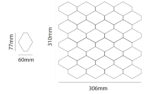 Pukka Tile Duman Mavisi Clipped Diamond Porselen Mozaik - Duman-Mavisi-Clipped-Diamond - Porselen Mozaik - 1
