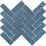 Pukka Tile Duman Mavisi Herringbone Porselen Mozaik - Duman-Mavisi-Herringbone - Porselen Mozaik