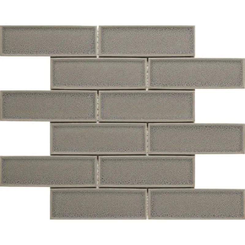 Pukka Tile Füme 2x6 Bevelled Brick Porselen Mozaik - Füme-2x6-Bevelled-Brick - İNDİRİMLİ FIRSAT ÜRÜNLERİ, Porselen Mozaik