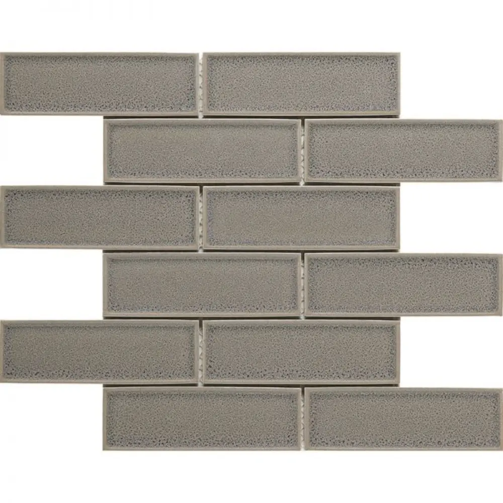 Pukka Tile Füme 2x6 Bevelled Brick Porselen Mozaik Pukka Tile Füme 2x6 Bevelled Brick Porselen Mozaik