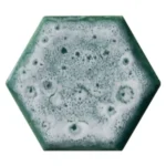 Pukka Tile Green HexagonPorselen Mozaik - Green-Hexagon - Porselen Mozaik