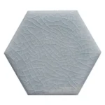 Pukka Tile Grey HexagonPorselen Mozaik - Grey-Hexagon - Porselen Mozaik