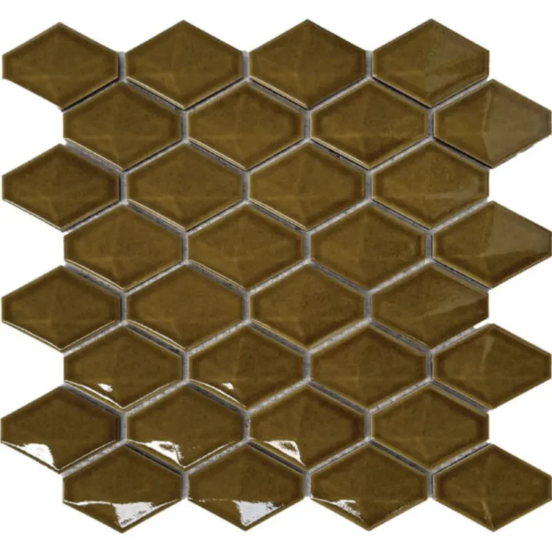 Pukka Tile Hardal Solid Signature Porselen Mozaik - Hardal-Solid-Signature - Porselen Mozaik