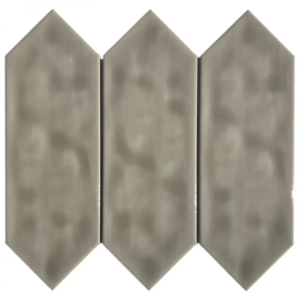 Pukka Tile Kahve Rengi Large Picket Porselen Mozaik Pukka Tile Kahve Rengi Large Picket Porselen Mozaik