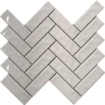 Pukka Tile Kırık Beyaz Herringbone Porselen Mozaik - Kırık-Beyaz-Herringbone - Porselen Mozaik