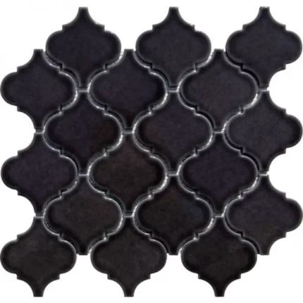 Pukka Tile Koyu Vizon Arabesque Porselen Mozaik - Koyu-Vizon-Arabesque - Porselen Mozaik