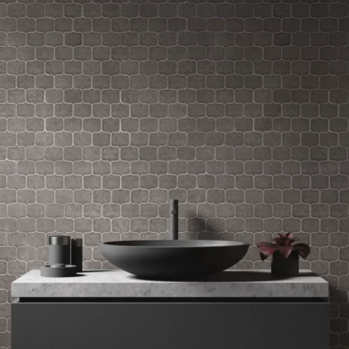 Pukka Tile Koyu Vizon Horizon Porselen Mozaik