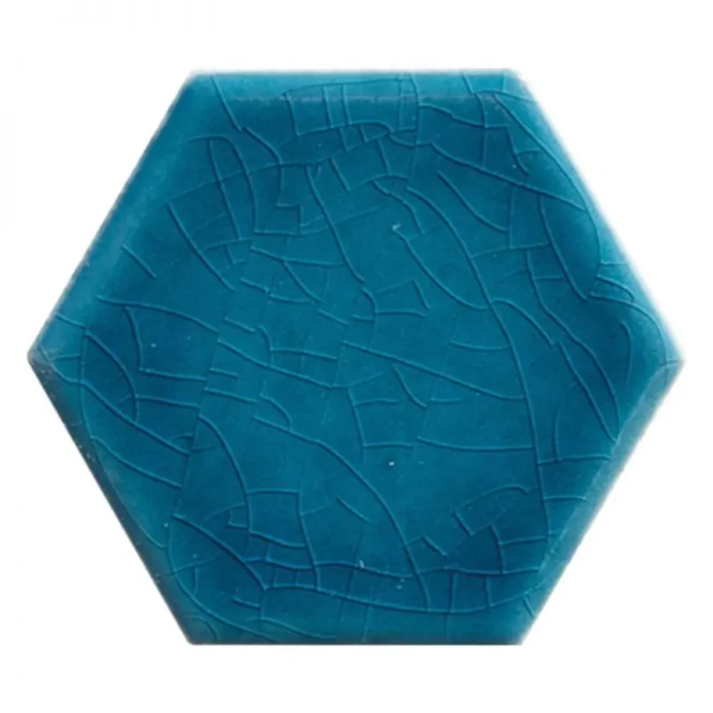 Pukka Tile Mavi HexagonPorselen Mozaik - Mavi-Hexagon - Porselen Mozaik