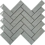 Pukka Tile Mint Yeşili Herringbone Porselen Mozaik