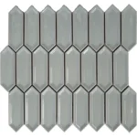 Pukka Tile Mint Yeşili Small Picket Porselen Mozaik