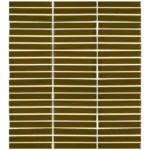 Pukka Tile Mustard Hardal Yeşil Kitkat Porselen Mozaik - Mustard-Hardal-Yeşil-Kitkat - Porselen Mozaik