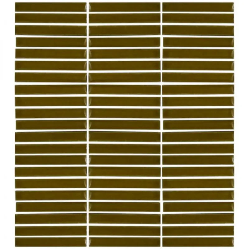 Pukka Tile Mustard Hardal Yeşil Kitkat Porselen Mozaik - Mustard-Hardal-Yeşil-Kitkat - Porselen Mozaik