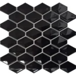Pukka Tile Siyah Solid Signature Porselen Mozaik - Siyah-Solid-Signature - Porselen Mozaik