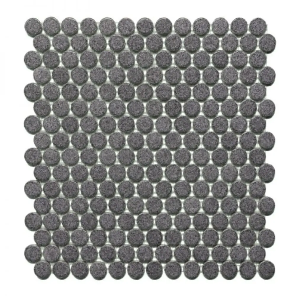 Pukka Tile Snowy 02Glossy Penny Round Porselen Mozaik Pukka Tile Snowy 02Glossy Penny Round Porselen Mozaik