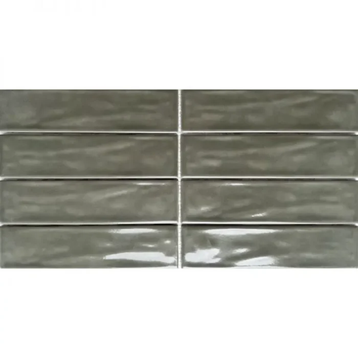 Pukka Tile Yeşil Artisan Brick Porselen Mozaik