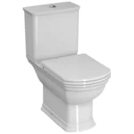 Vitra Valarte Takım Klozet Arkası Açık, 70 cm Taharet Borulu, Beyaz - 4160B403-0088 - Takım Klozet