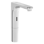 Vitra Root Round Temassız Çanak Lavabo Bataryası Elektrikli, Tek Su Girişli, Krom - A47124 - Fotoselli Çanak Lavabo Bataryası
