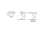 Vitra Metropole Çanak Lavabo 50x47 cm Tek Armatür Delikli, Su Taşma Deliksiz, Beyaz - 7525B003-0937 - Çanak Lavabo - 1
