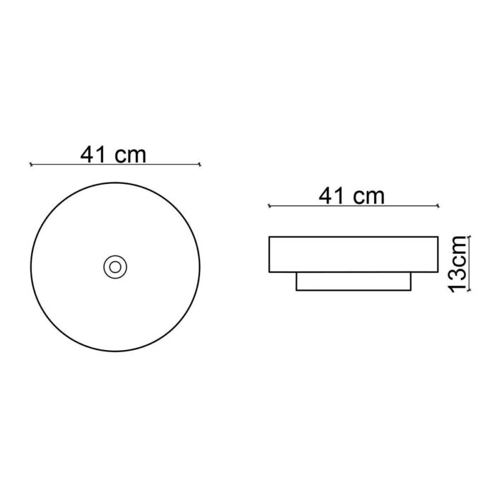 e w1501mgb tezgah ustu lavabo mat gri 4351 8