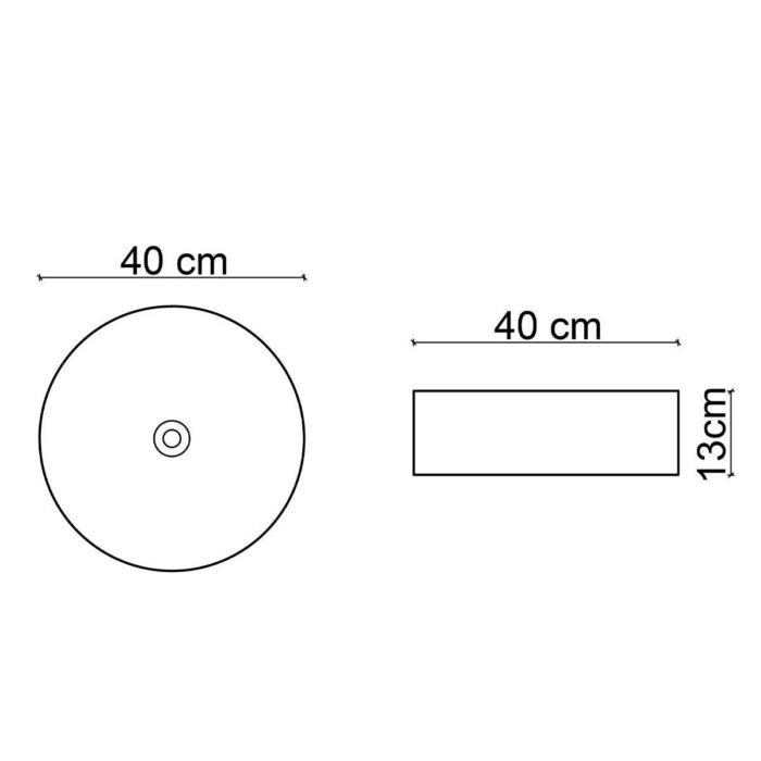 e w1502mkg tezgah ustu lavabo mat koyu 10 461