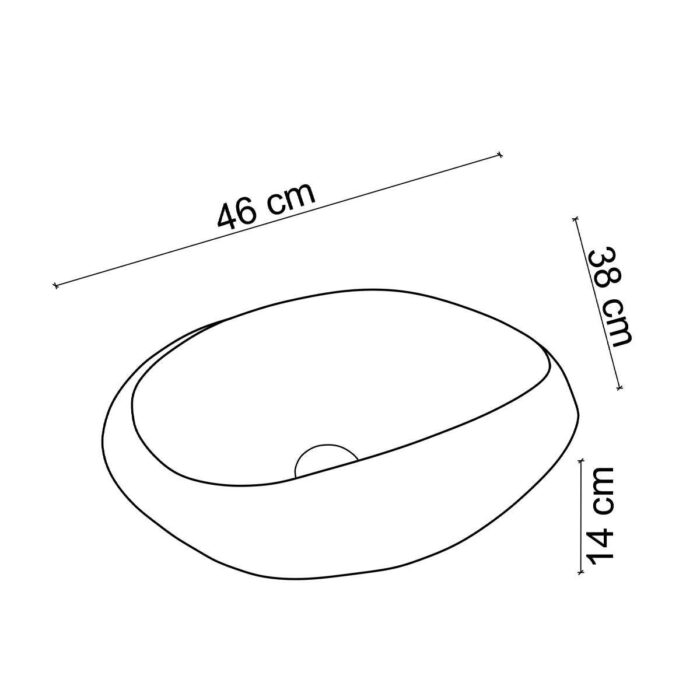 ey 4710 tezgah ustu lavabo parlak beya ccd 44