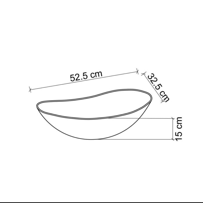 ey 8000mgt tezgah ustu lavabo gri turu 1f 082 1