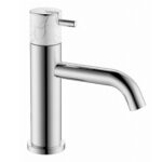 Fontana FA-4011M Krom & Mermer Lavabo Bataryası - FA-4011M - Lavabo Bataryası
