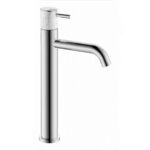 Fontana FA-4021M Krom & Mermer Yüksek Lavabo Bataryası - FA-4021M - Yüksek Lavabo Bataryası