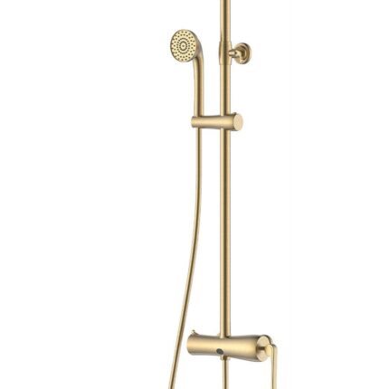 Fontana FA-6052 Fırçalanmış Altın Duş Ünitesi