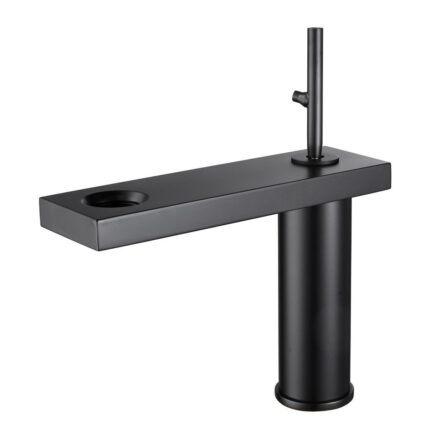 Fontana FA-8015 Mat Siyah Lavabo Bataryası