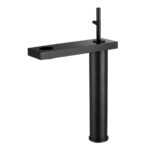 Fontana FA-8025 Yüksek Lavabo Bataryası Mat Siyah - FA-8025 - Yüksek Lavabo Bataryası