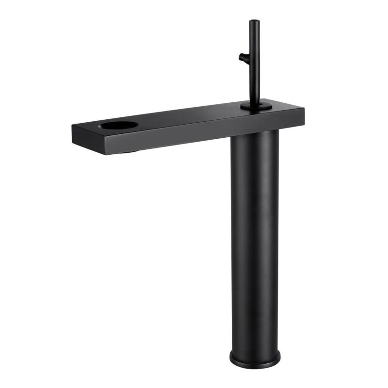 Fontana FA-8025 Yüksek Lavabo Bataryası Mat Siyah - FA-8025 - Yüksek Lavabo Bataryası