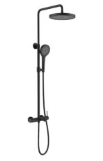 Fontana FJ-1055 Mat Siyah Duş Ünitesi - FJ-1055M - Duş Setleri, Yağmur Duş Sistemleri