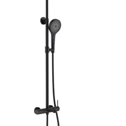 Fontana FJ-1055 Mat Siyah Duş Ünitesi - FJ-1055 - Duş Setleri, Yağmur Duş Sistemleri