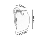 Fontana FJ-20203 Fırçalanmış altın Tuvalet Kağıtlığı - FJ-20203 - Tuvalet Kağıtlık - 1